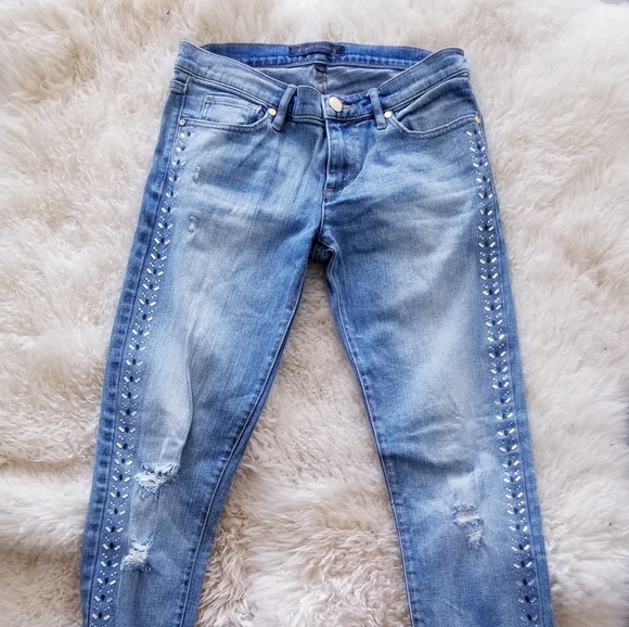 Distressed Juicy Couture Skinny Jeans - Picture 6 of 7